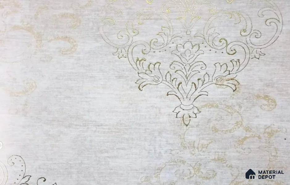 AMFL22617 | 10 Meter x 21 Inches Damask Look Wallpaper - 57.41 Sq. Ft. | Minimum 15% wastage during installation