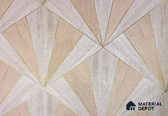 AMFL22625 | 10 Meter x 21 Inches Geometric Look Wallpaper - 57.41 Sq. Ft. | Minimum 15% wastage during installation