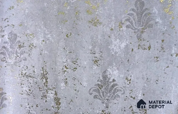 AMFL22634 | 10 Meter x 21 Inches Damask Look Wallpaper - 57.41 Sq. Ft. | Minimum 15% wastage during installation