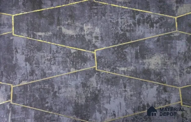 AMFL22642 | 10 Meter x 21 Inches Geometric Look Wallpaper - 57.41 Sq. Ft. | Minimum 15% wastage during installation
