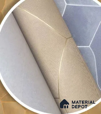 228107 | 10 Meter x 21 Inches Patterned Look Wallpaper - 57.41 Sq. Ft. | Minimum 15% wastage during installation