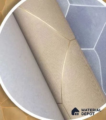 228107 | 10 Meter x 21 Inches Patterned Look Wallpaper - 57.41 Sq. Ft. | Minimum 15% wastage during installation