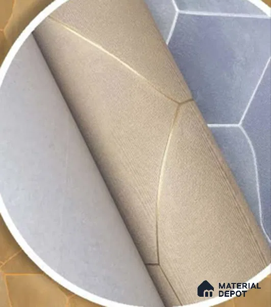 228107 | 10 Meter x 21 Inches Patterned Look Wallpaper - 57.41 Sq. Ft. | Minimum 15% wastage during installation