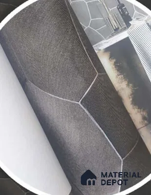 228111 | 10 Meter x 21 Inches Patterned Look Wallpaper - 57.41 Sq. Ft. | Minimum 15% wastage during installation