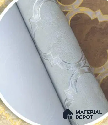 228114 | 10 Meter x 21 Inches Geometric Look Wallpaper - 57.41 Sq. Ft. | Minimum 15% wastage during installation