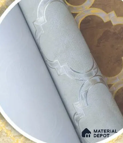 228114 | 10 Meter x 21 Inches Geometric Look Wallpaper - 57.41 Sq. Ft. | Minimum 15% wastage during installation