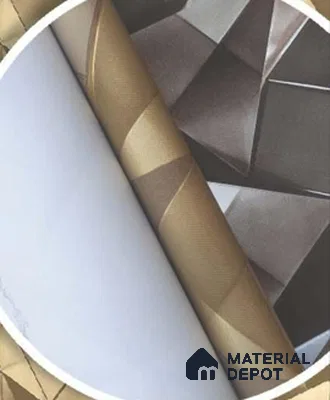 228120 | 10 Meter x 21 Inches Geometric Look Wallpaper - 57.41 Sq. Ft. | Minimum 15% wastage during installation