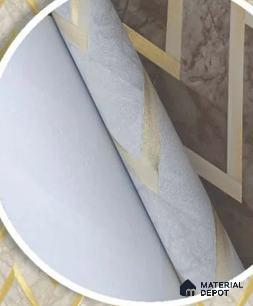 228129 | 10 Meter x 21 Inches Patterned Look Wallpaper - 57.41 Sq. Ft. | Minimum 15% wastage during installation