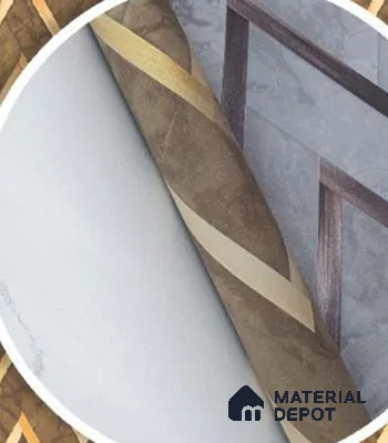 228130 | 10 Meter x 21 Inches Patterned Look Wallpaper - 57.41 Sq. Ft. | Minimum 15% wastage during installation