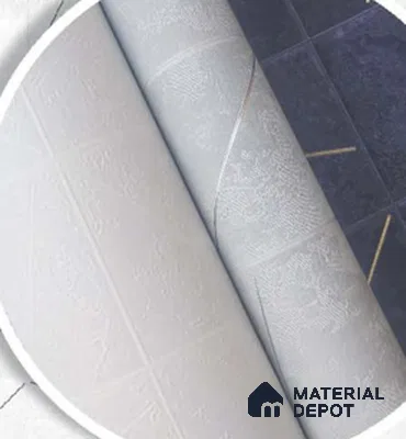 228135 | 10 Meter x 21 Inches Texture Look Wallpaper - 57.41 Sq. Ft. | Minimum 15% wastage during installation