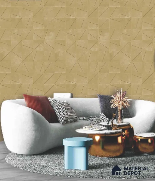 228138 | 10 Meter x 21 Inches Texture Look Wallpaper - 57.41 Sq. Ft. | Minimum 15% wastage during installation