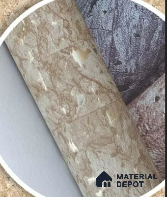 228141 | 10 Meter x 21 Inches Texture Look Wallpaper - 57.41 Sq. Ft. | Minimum 15% wastage during installation