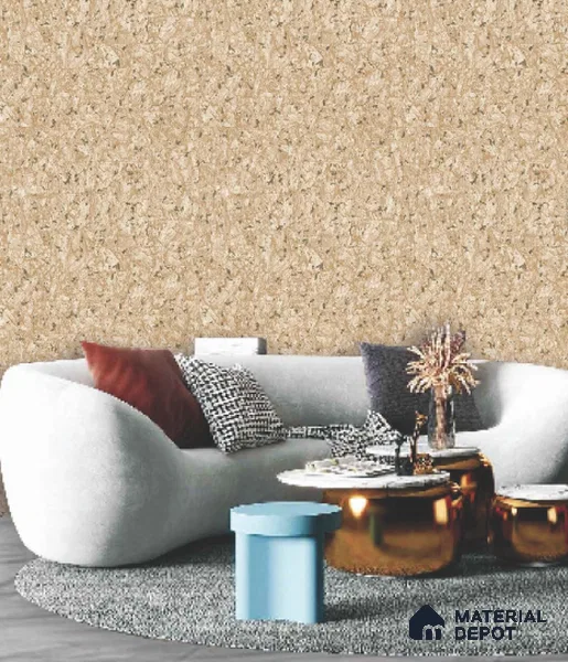 228141 | 10 Meter x 21 Inches Texture Look Wallpaper - 57.41 Sq. Ft. | Minimum 15% wastage during installation