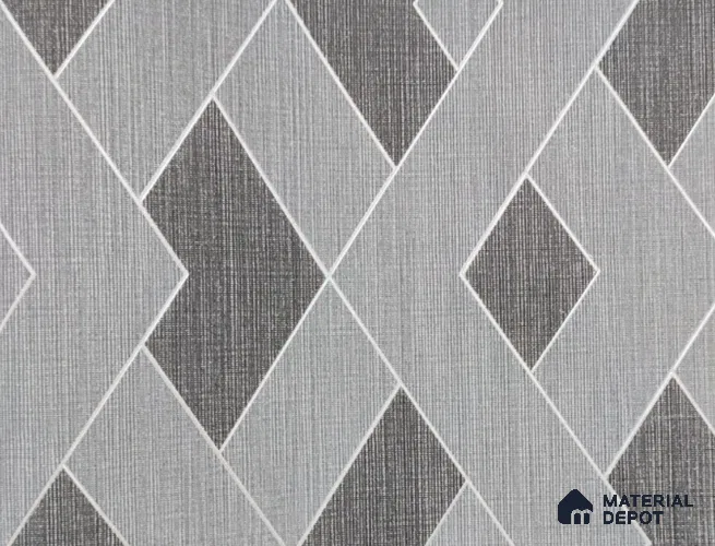 29024 | 10 Meter x 21 Inches Geometric Look Wallpaper - 57.41 Sq. Ft. | Minimum 15% wastage during installation