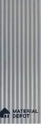 Reversal 30 3 ft x 1 ft Fluted Panels Series Concrete Panel - 18 mm