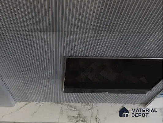 Reversal 30 3 ft x 1 ft Fluted Panels Series Concrete Panel - 18 mm