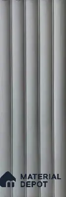 Reversal 60 3 ft x 1 ft Fluted Panels Series Concrete Panel - 18 mm
