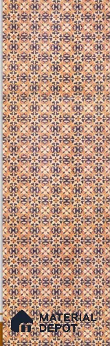 Multi Colour Patterned Look Cork Decorative Wall Panel PN 03695 8 ft x 2 ft - 1.25 mm | Suitable for Feature Wall, TV Unit & Living Room | Width is Subjected to 5% Variation