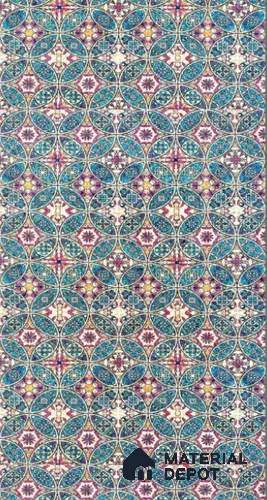 Multi Colour Patterned Look Cork Decorative Wall Panel PN 03705 8 ft x 2 ft - 1.25 mm | Suitable for Feature Wall, TV Unit & Living Room | Width is Subjected to 5% Variation