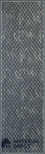 Grey Embossed Look Decorative Wall Panel PN 03120 8 ft x 2 ft - 1.5 mm | Suitable for Feature Wall, TV Unit & Living Room | Width is Subjected to 5% Variation