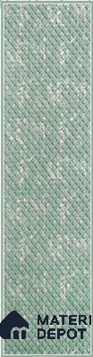 Green Embossed Look Decorative Wall Panel PN 03121 8 ft x 2 ft - 1.5 mm | Suitable for Feature Wall, TV Unit & Living Room | Width is Subjected to 5% Variation