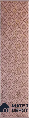 Brown Embossed Look Decorative Wall Panel PN 03122 8 ft x 2 ft - 1.5 mm | Suitable for Feature Wall, TV Unit & Living Room | Width is Subjected to 5% Variation