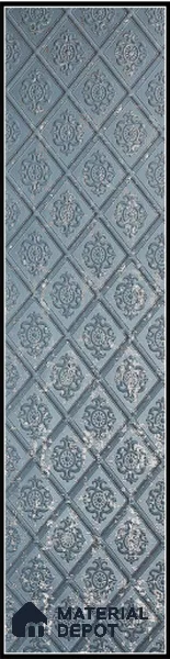 Black Embossed Look Decorative Wall Panel PN 03123 8 ft x 2 ft - 1.5 mm | Suitable for Feature Wall, TV Unit & Living Room | Width is Subjected to 5% Variation
