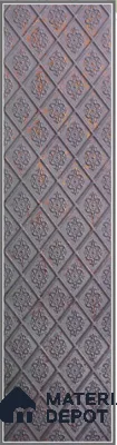 Grey Embossed Look Decorative Wall Panel PN 03126 8 ft x 2 ft - 1.5 mm | Suitable for Feature Wall, TV Unit & Living Room | Width is Subjected to 5% Variation