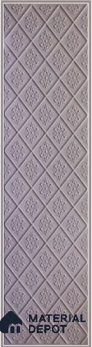 Grey Embossed Look Decorative Wall Panel PN 03127 8 ft x 2 ft - 1.5 mm | Suitable for Feature Wall, TV Unit & Living Room | Width is Subjected to 5% Variation