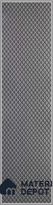 Grey Embossed Look Decorative Wall Panel PN 03133 8 ft x 2 ft - 1.5 mm | Suitable for Feature Wall, TV Unit & Living Room | Width is Subjected to 5% Variation
