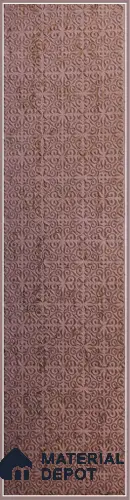 Brown Embossed Look Decorative Wall Panel PN 03136 8 ft x 2 ft - 1.5 mm | Suitable for Feature Wall, TV Unit & Living Room | Width is Subjected to 5% Variation