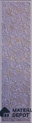 Violet Embossed Look Decorative Wall Panel PN 03137 8 ft x 2 ft - 1.5 mm | Suitable for Feature Wall, TV Unit & Living Room | Width is Subjected to 5% Variation