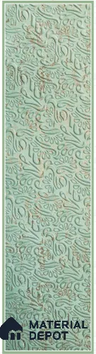 Green Embossed Look Decorative Wall Panel PN 03138 8 ft x 2 ft - 1.5 mm | Suitable for Feature Wall, TV Unit & Living Room | Width is Subjected to 5% Variation