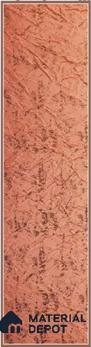 Red Embossed Look Decorative Wall Panel PN 03140 8 ft x 2 ft - 1.5 mm | Suitable for Feature Wall, TV Unit & Living Room | Width is Subjected to 5% Variation