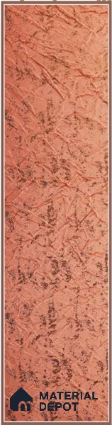Red Embossed Look Decorative Wall Panel PN 03140 8 ft x 2 ft - 1.5 mm | Suitable for Feature Wall, TV Unit & Living Room | Width is Subjected to 5% Variation