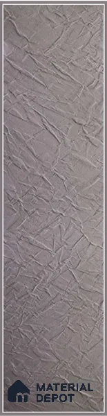 Grey Embossed Look Decorative Wall Panel PN 03143 8 ft x 2 ft - 1.5 mm | Suitable for Feature Wall, TV Unit & Living Room | Width is Subjected to 5% Variation