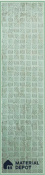 Green Embossed Look Decorative Wall Panel PN 03146 8 ft x 2 ft - 1.5 mm | Suitable for Feature Wall, TV Unit & Living Room | Width is Subjected to 5% Variation