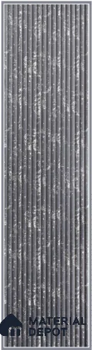 Black Embossed Look Decorative Wall Panel PN 03148 8 ft x 2 ft - 1.5 mm | Suitable for Feature Wall, TV Unit & Living Room | Width is Subjected to 5% Variation