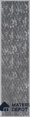 Grey Embossed Look Decorative Wall Panel PN 03152 8 ft x 2 ft - 1.5 mm | Suitable for Feature Wall, TV Unit & Living Room | Width is Subjected to 5% Variation