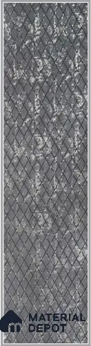 Grey Embossed Look Decorative Wall Panel PN 03152 8 ft x 2 ft - 1.5 mm | Suitable for Feature Wall, TV Unit & Living Room | Width is Subjected to 5% Variation