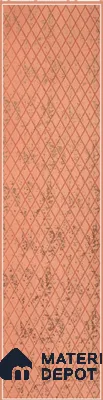 Red Embossed Look Decorative Wall Panel PN 03153 8 ft x 2 ft - 1.5 mm | Suitable for Feature Wall, TV Unit & Living Room | Width is Subjected to 5% Variation