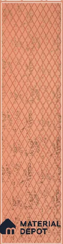 Red Embossed Look Decorative Wall Panel PN 03153 8 ft x 2 ft - 1.5 mm | Suitable for Feature Wall, TV Unit & Living Room | Width is Subjected to 5% Variation