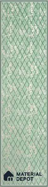 Green Embossed Look Decorative Wall Panel PN 03154 8 ft x 2 ft - 1.5 mm | Suitable for Feature Wall, TV Unit & Living Room | Width is Subjected to 5% Variation