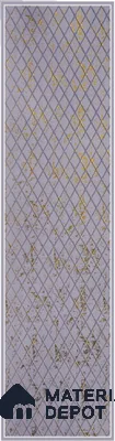 Purple Embossed Look Decorative Wall Panel PN 03155 8 ft x 2 ft - 1.5 mm | Suitable for Feature Wall, TV Unit & Living Room | Width is Subjected to 5% Variation