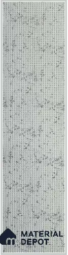 White Embossed Look Decorative Wall Panel PN 03157 8 ft x 2 ft - 1.5 mm | Suitable for Feature Wall, TV Unit & Living Room | Width is Subjected to 5% Variation