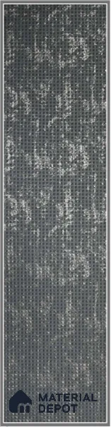 Black Embossed Look Decorative Wall Panel PN 03159 8 ft x 2 ft - 1.5 mm | Suitable for Feature Wall, TV Unit & Living Room | Width is Subjected to 5% Variation