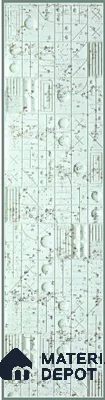Green Embossed Look Decorative Wall Panel PN 03164 8 ft x 2 ft - 1.5 mm | Suitable for Feature Wall, TV Unit & Living Room | Width is Subjected to 5% Variation