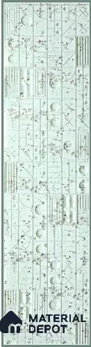 Green Embossed Look Decorative Wall Panel PN 03164 8 ft x 2 ft - 1.5 mm | Suitable for Feature Wall, TV Unit & Living Room | Width is Subjected to 5% Variation