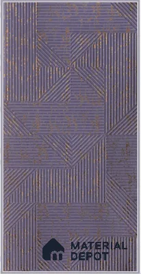 Purple Embossed Look Decorative Wall Panel PN 03166 8 ft x 4 ft - 1.5 mm | Suitable for Feature Wall, TV Unit & Living Room | Width is Subjected to 5% Variation