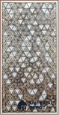 Multi Colour Patterned Look HDF Decorative Wall Panel 21009 8 ft x 4 ft - 12 mm | Suitable for Feature Wall, TV Unit & Living Room | Width is Subjected to 5% Variation
